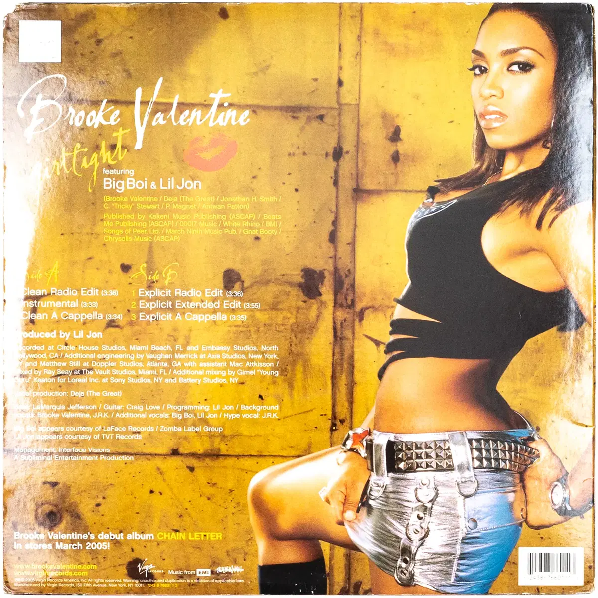 Brooke Valentine - Girlfight LP