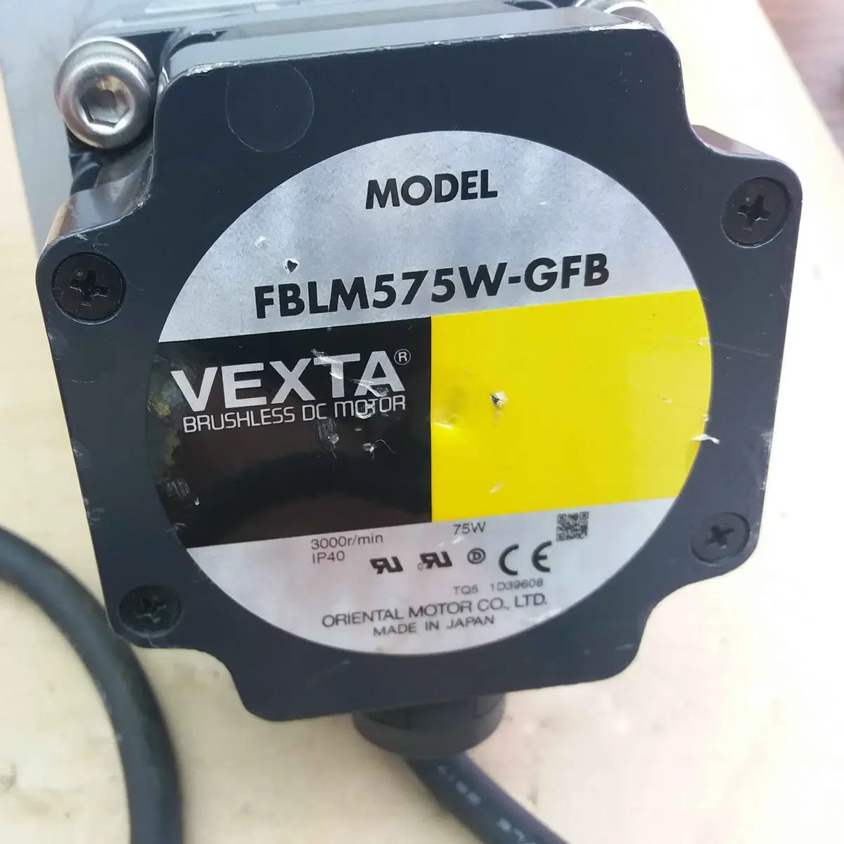 브러시리스모터 FBLM575W-GFB VEXTA KN902