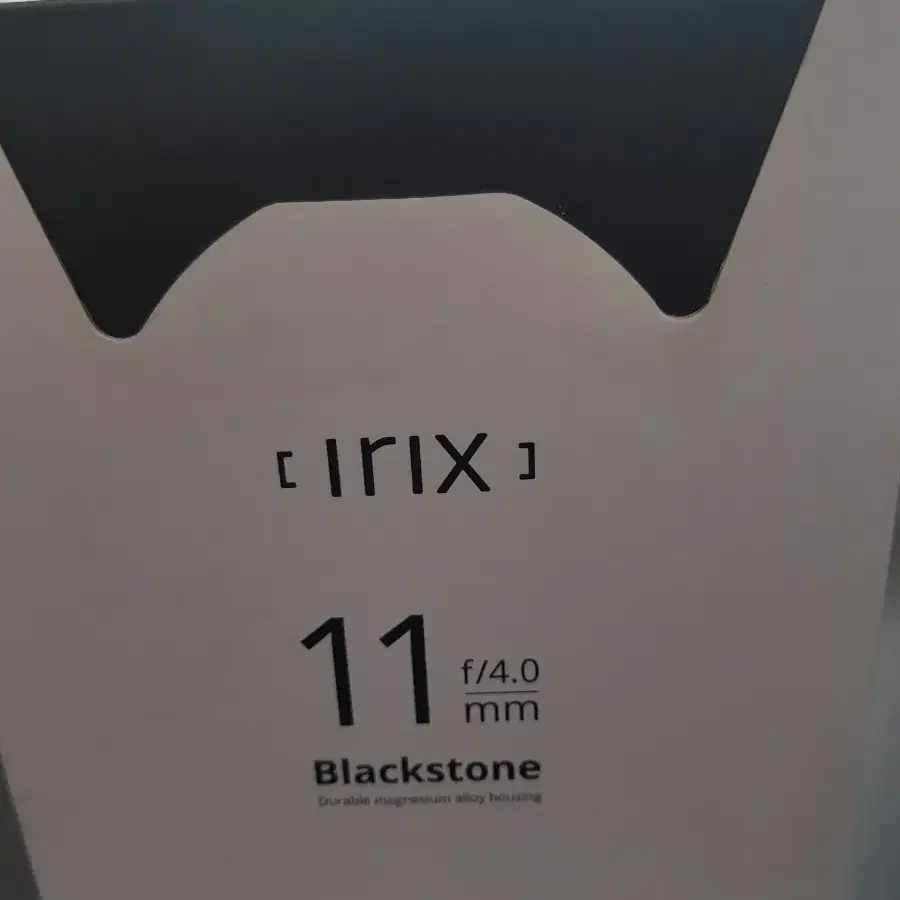 IRIX 아이릭스 11mm f4 블랙스톤 blackstone 렌즈 미개봉