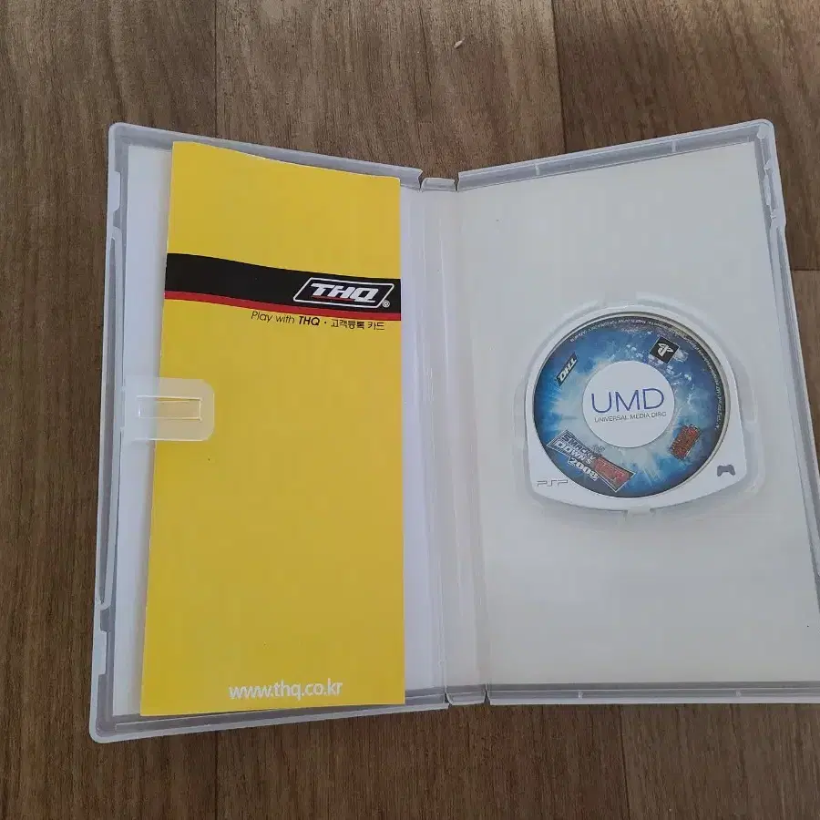 psp 스맥다운 대 로우2008