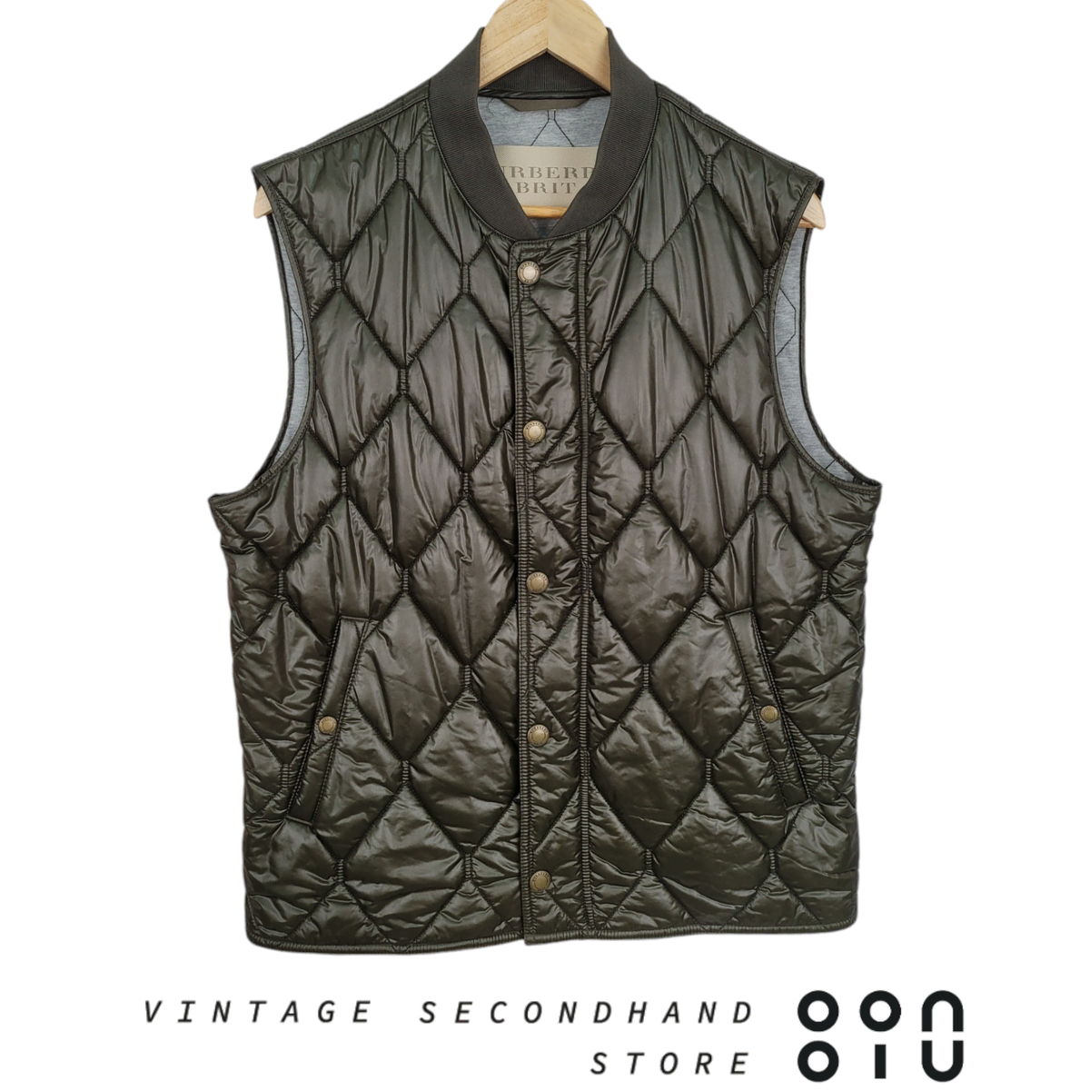 [L] BURBERRY Burberry Brit Sleeveless Padded Vest