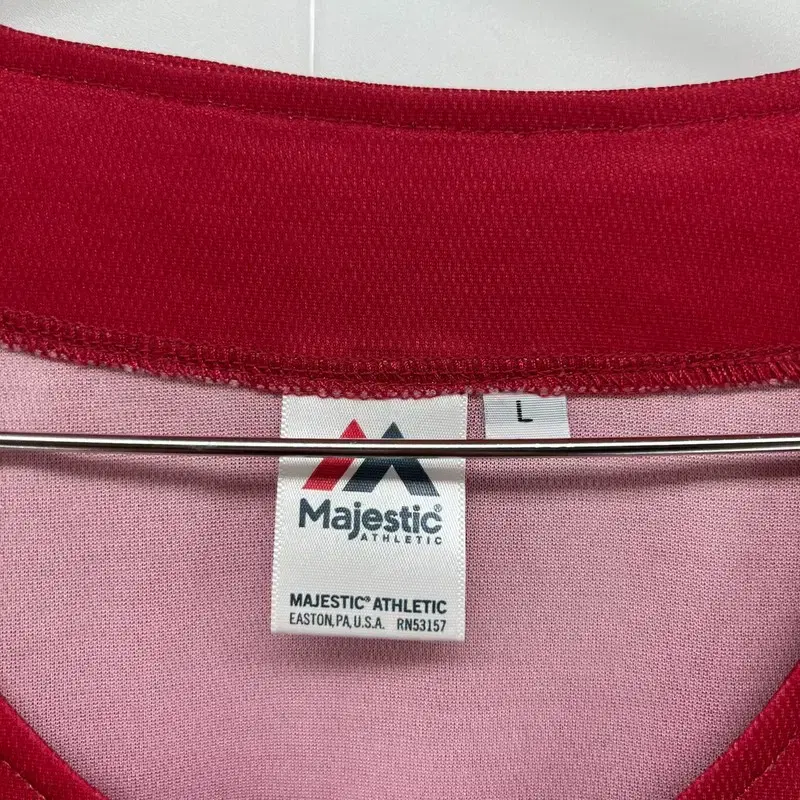 라지 MAJESTIC ATHLETIC 라이온스 야구 빈티지 반팔티셔츠