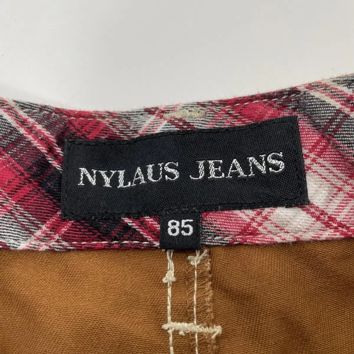 NYLAUS JEANS 코튼 폴리 팬츠