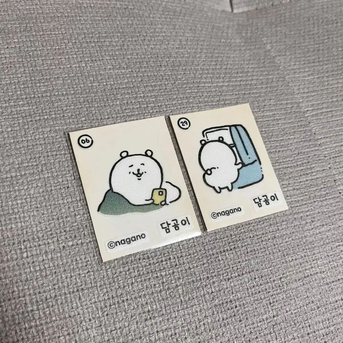 농담곰 띠부띠부씰 스티커