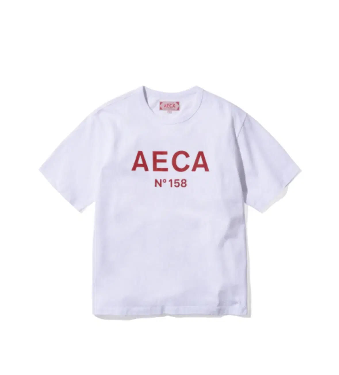 ACA White Big Logo Tee (Red)