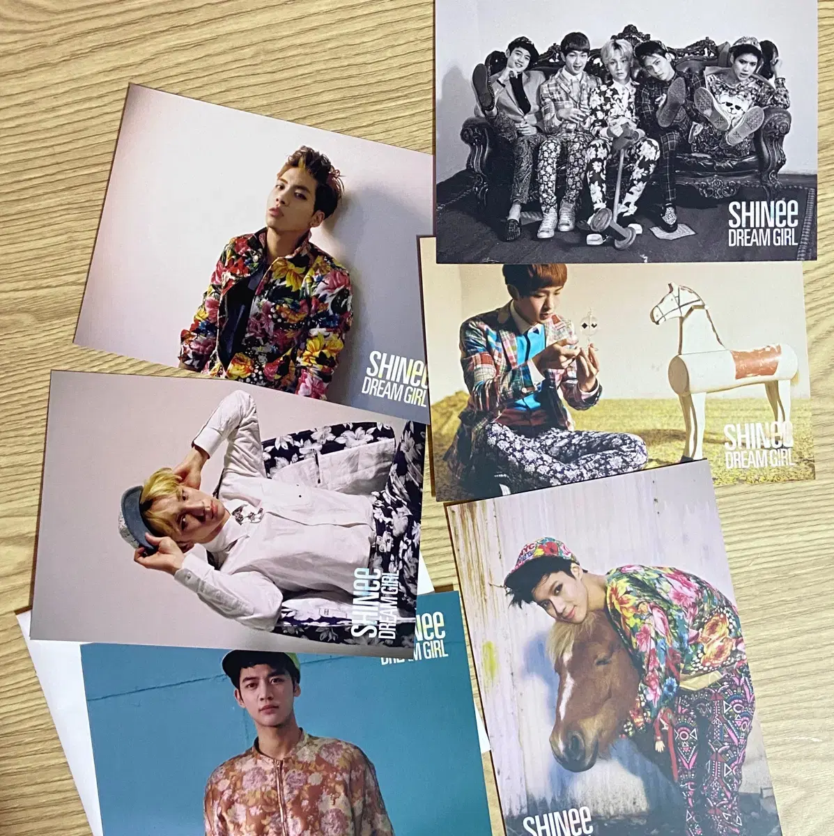 SHINee Dreamgirl Merchandise postcard Postcard Set