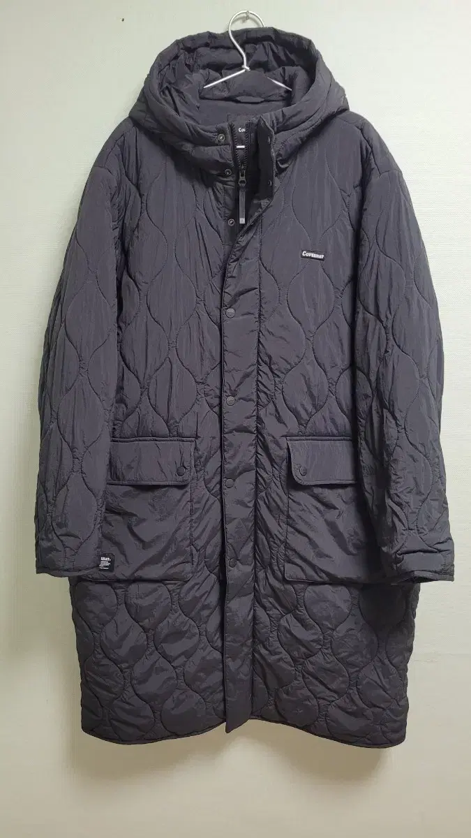 (M) Covernat Quilted Long Parka