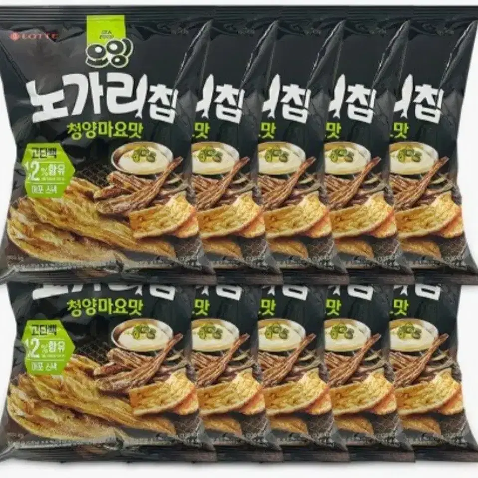 오잉노가리칩청양마요맛60GX10개7690원 1개1069원단가