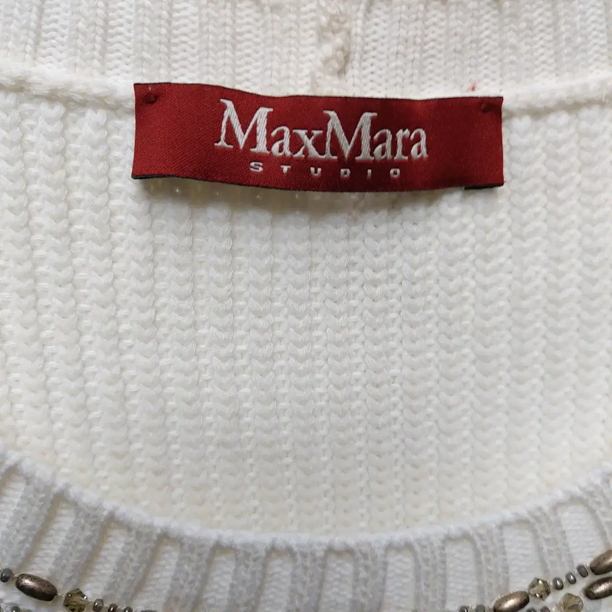 명품정품] MaxMara/막스마라 M/55~66 코튼-나일론혼방 니트