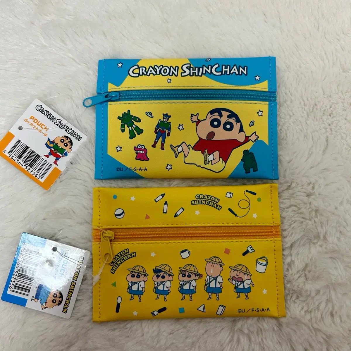 [Japanese genuine] Crayon Shin-chan zipper pouch