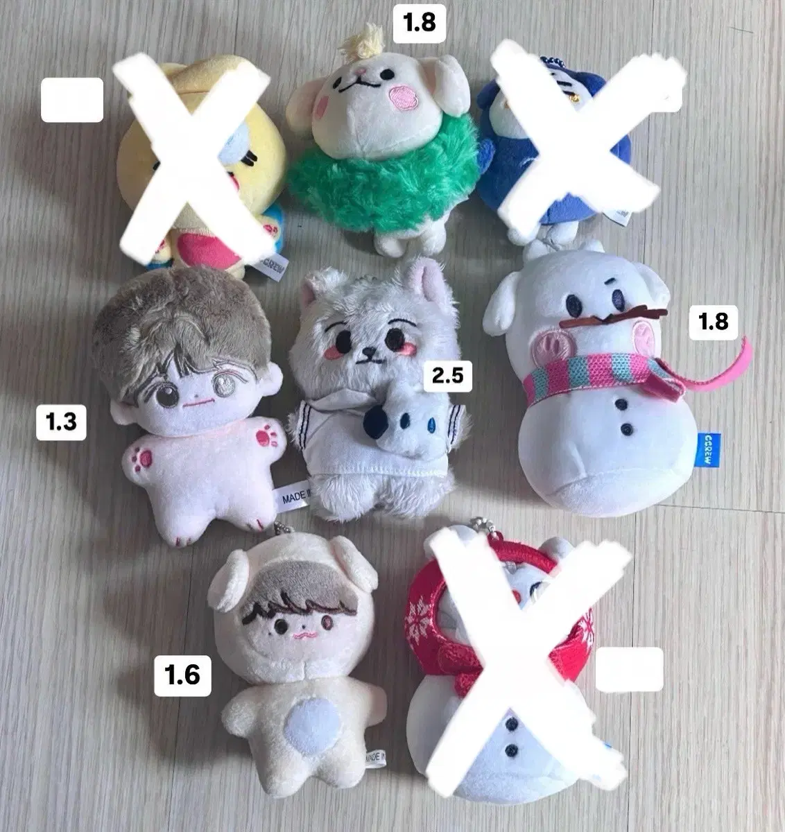 NCT cravity doll wts Runmiangyi TofuXen Snowman Yongti Mini Tommy Turley