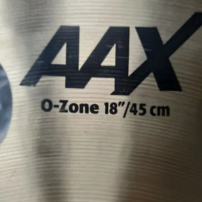 SABIAN AAX 오존심벌 18인치