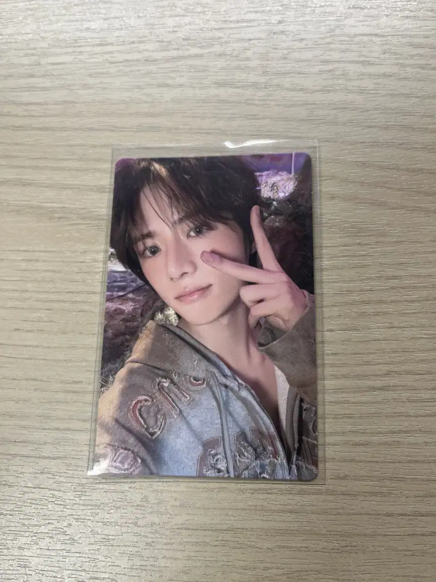 Suga Rushride weverse version beomgyu photocard wts