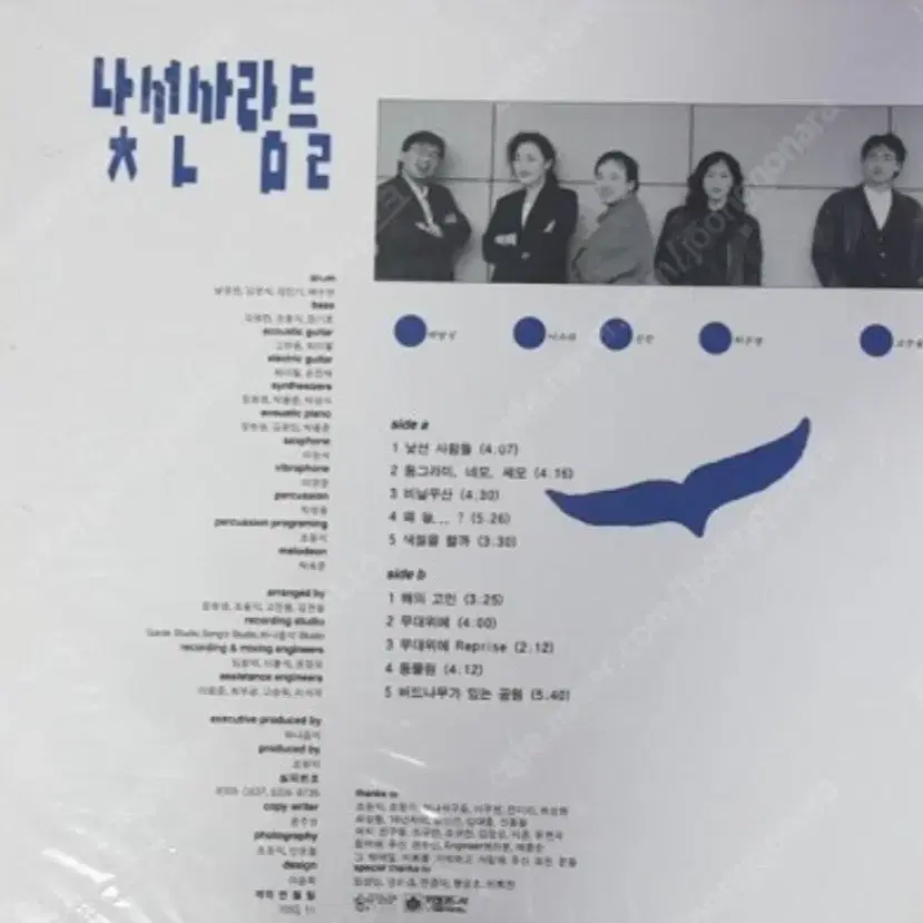 1993년 초반 낯선 사람들 lp