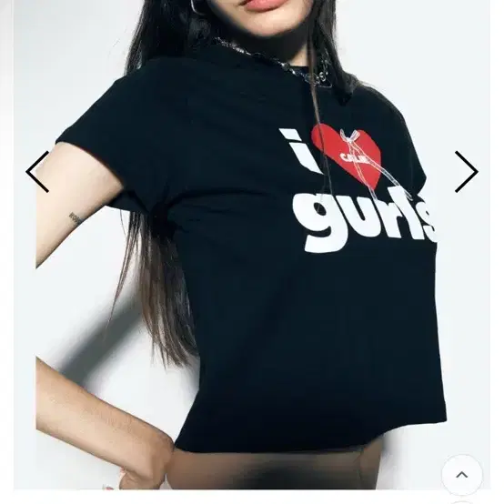 CALIE GURLS T-SHIRT BLACK