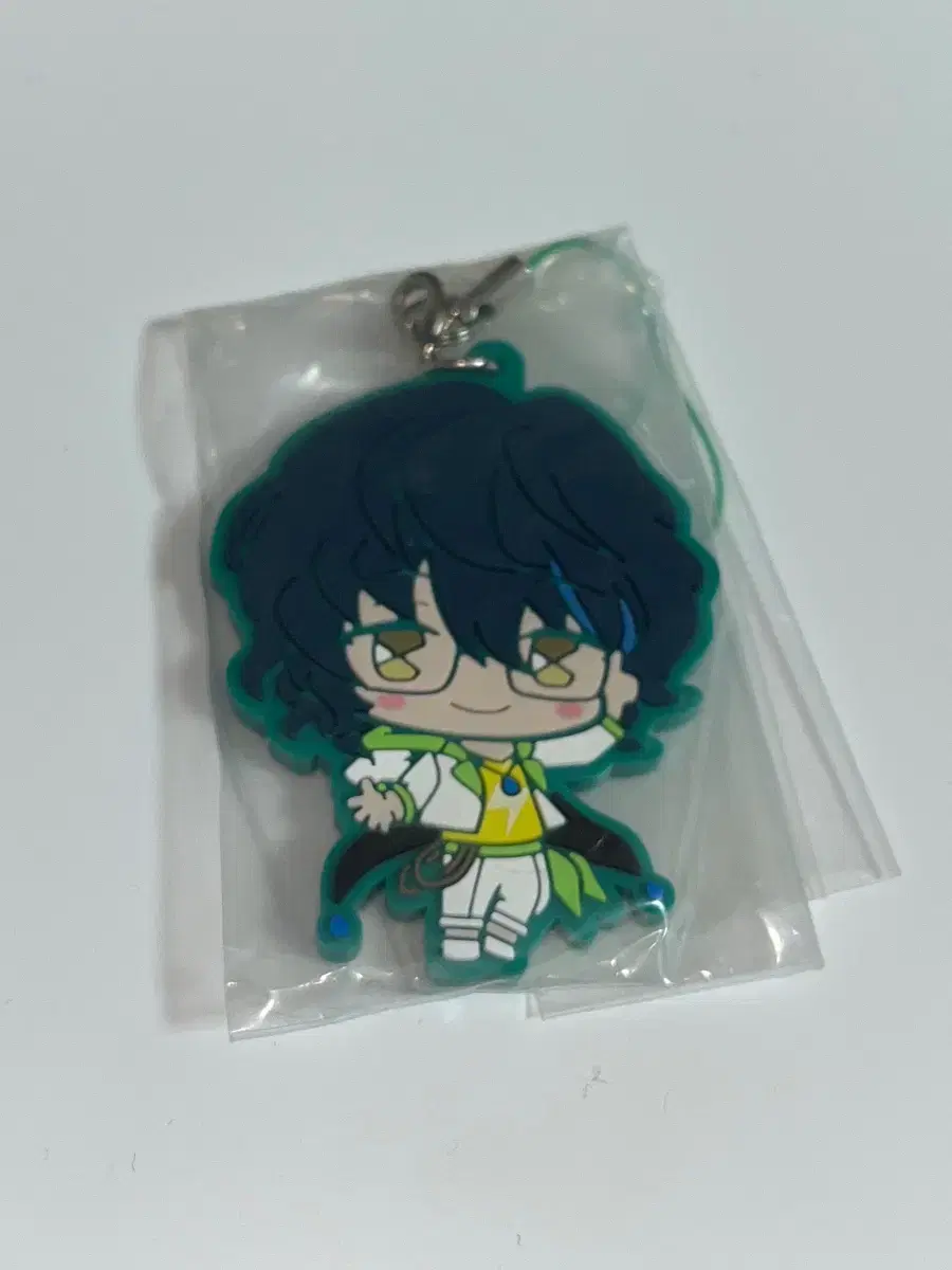 Anstar Aoba Tsumugi Rubber Strap Keyring