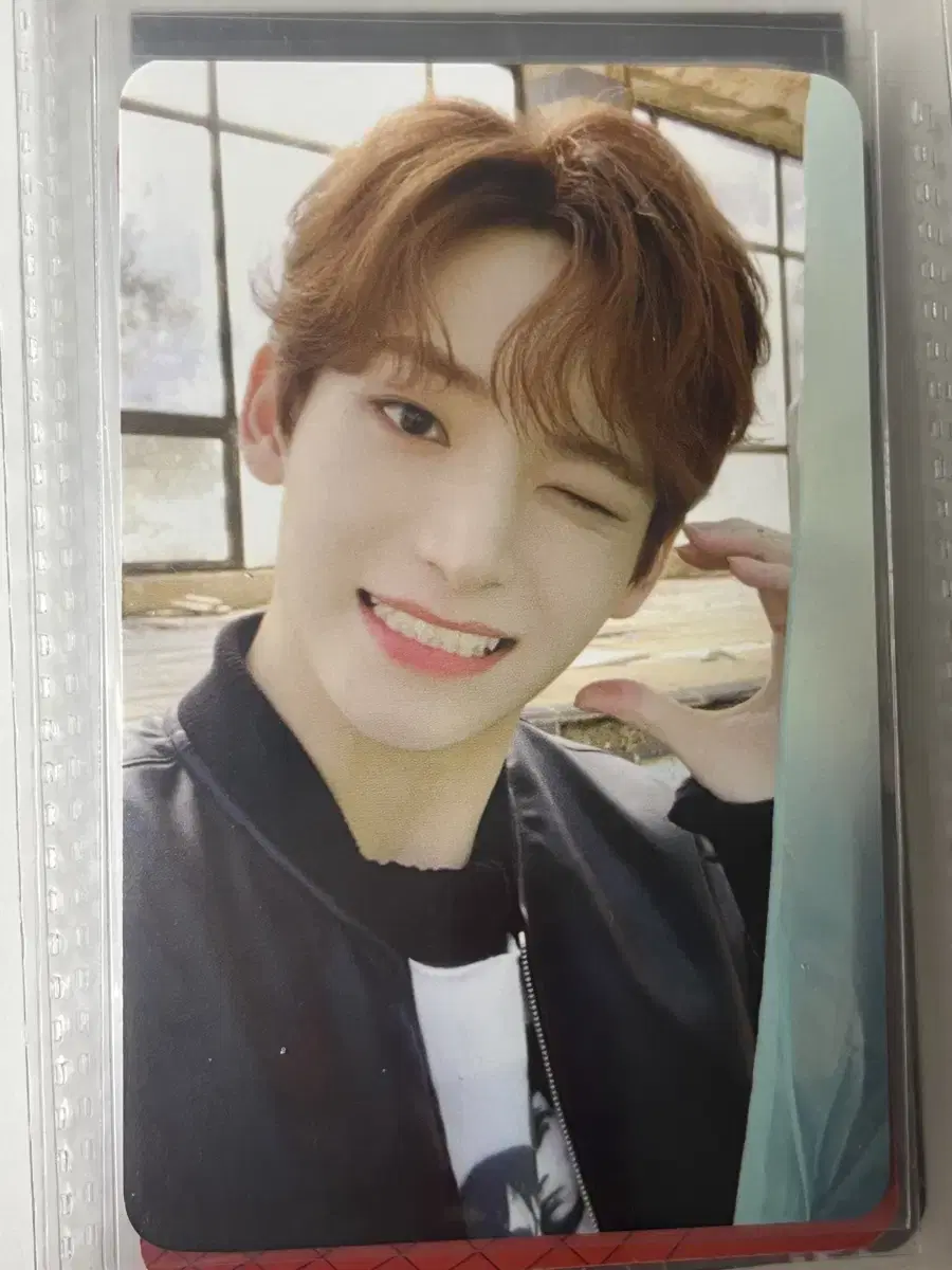 Cravity jungmo pop up Trey Photocard