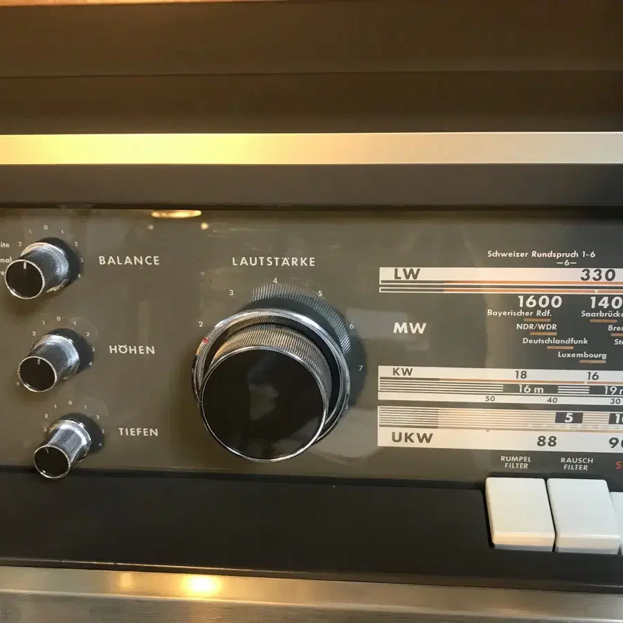 Telefunken  Opus 2650 진공관 리시버 앰프