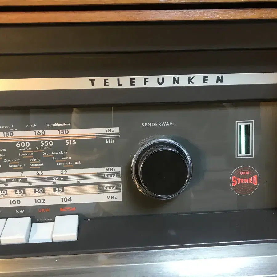 Telefunken  Opus 2650 진공관 리시버 앰프