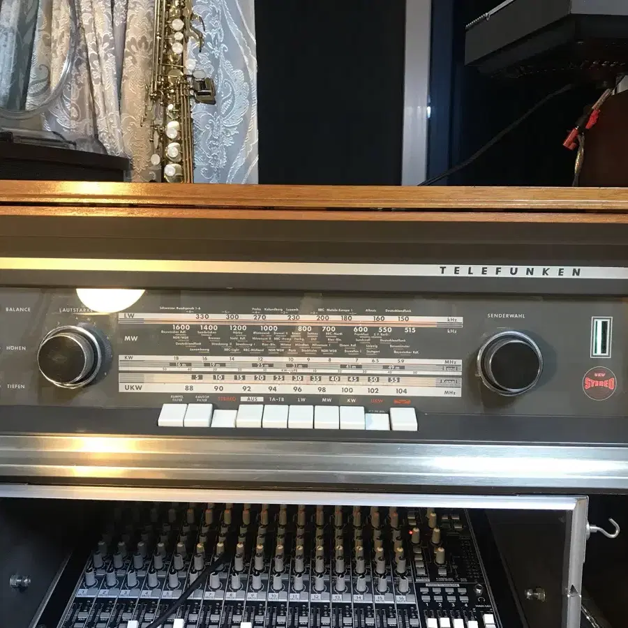 Telefunken  Opus 2650 진공관 리시버 앰프