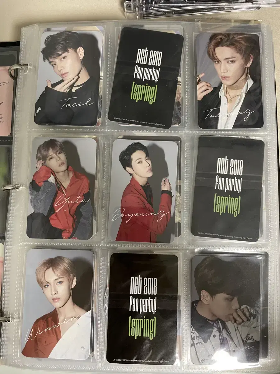 NCT Japan album Chain photocard taeyong yuta doyoung winwin Haechan