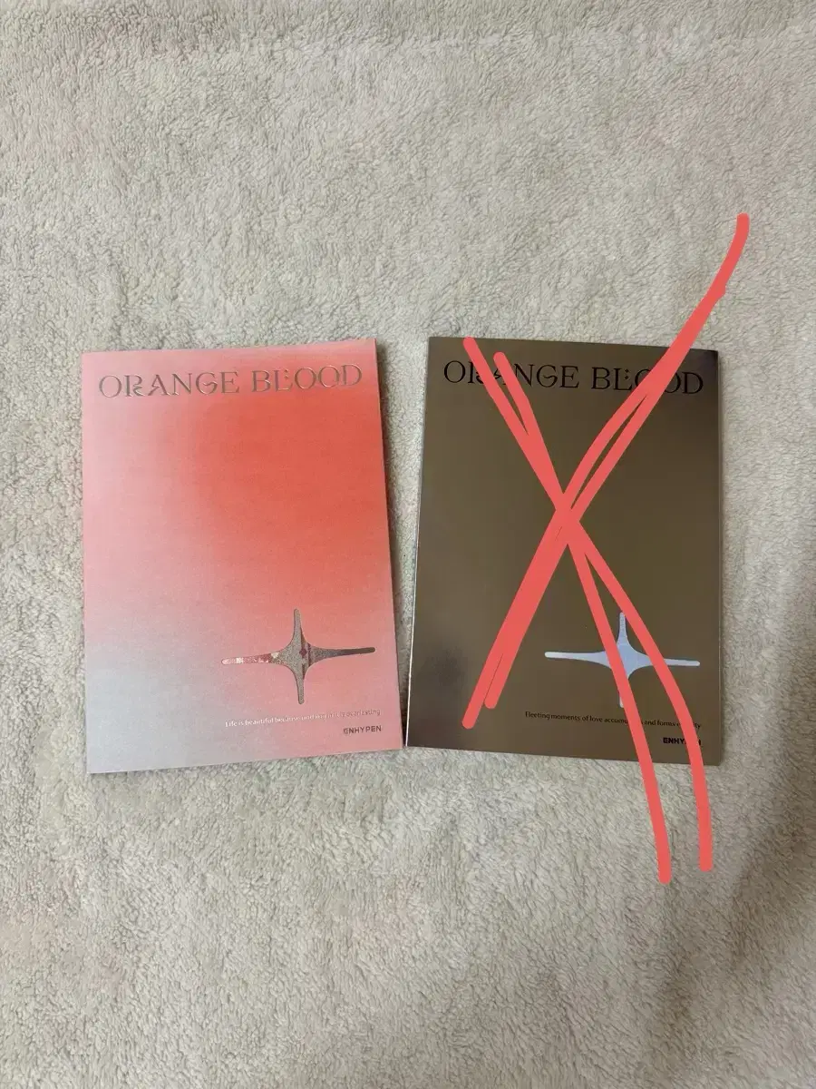 Enhypen Orange Blood unsealed album I'm giving it away for cheap!