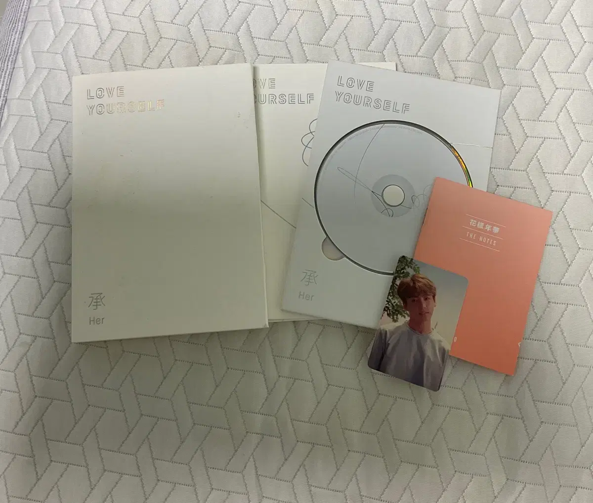 BTS Lupusel album + jungkook photocard