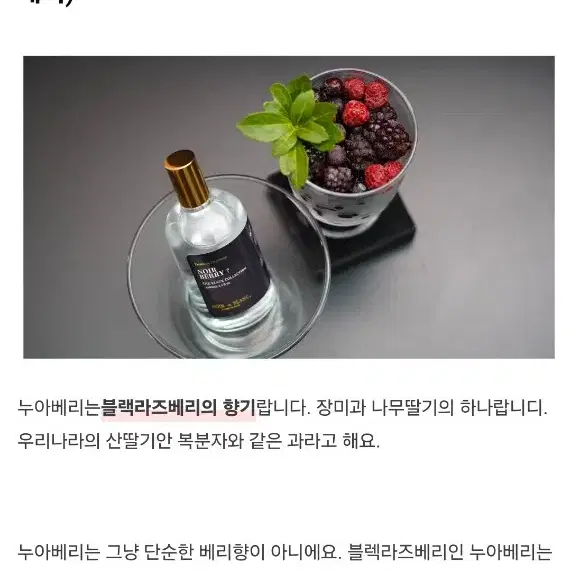 텀블벅 누아블랑 누아베리 향수 100ml