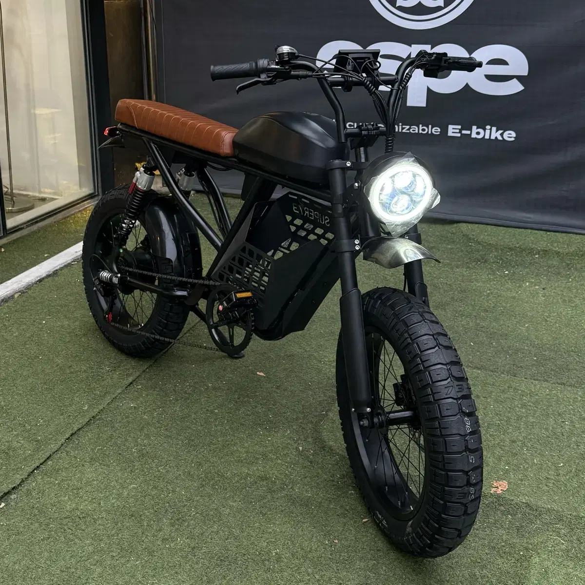 [새상품] espe Scrambler 전기자전거 자토바이 최대1500w