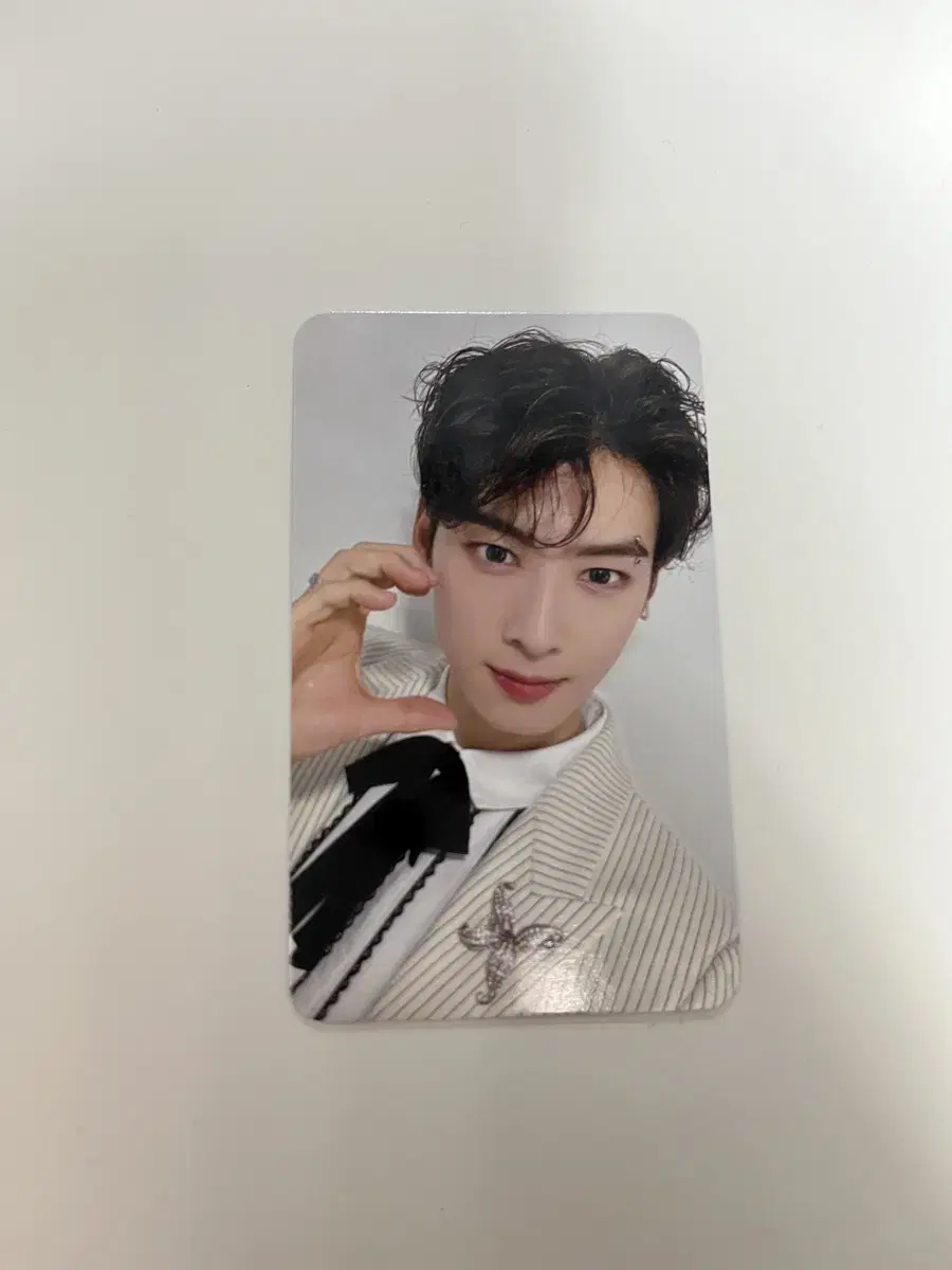 Cha Eunwoo apple music Kanshupop unreleased photocard pre-order benefitPhotocard