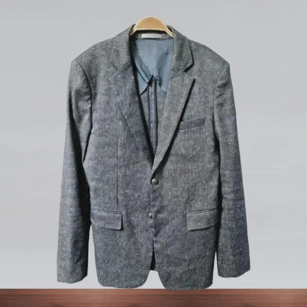 TIME Time Homme Linen and Cotton Jacket (105)