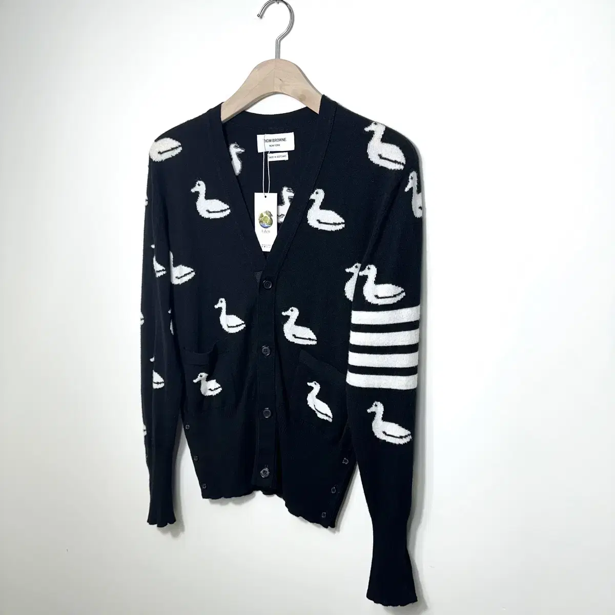 Thom Browne Half Duck Cashmere Cardigan