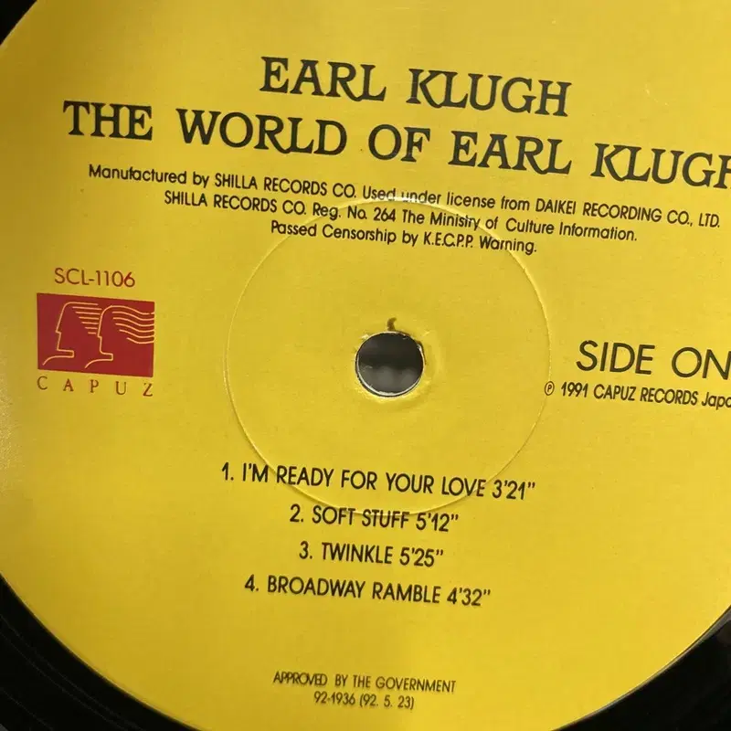 EARL KLUGH LP / C2287