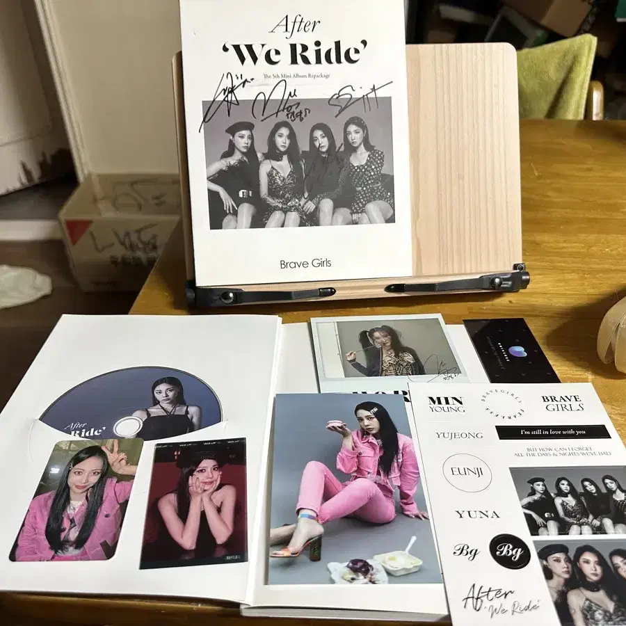 브레이브 걸스 싸인앨범.미니5집After We Ride포카스티카등등