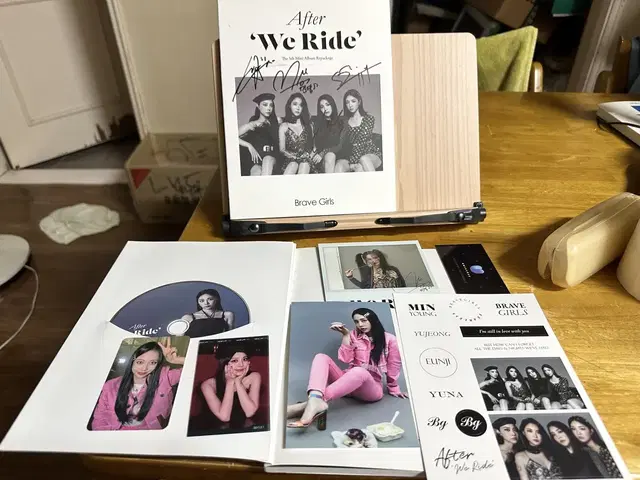 브레이브 걸스 싸인앨범.미니5집After We Ride포카스티카등등