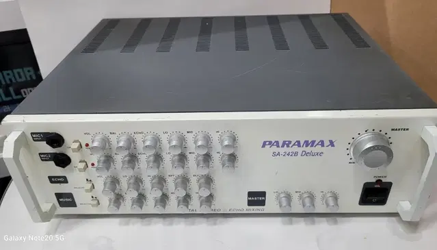 PARAMAX SA-242B 2채널 앰프