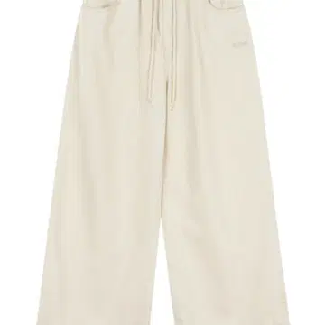 パンツ +DEINET+ STUD WIDE PANTS IN ECRU KDBDL4S6211 다이닛 팬츠 STUD WIDE PANTS IN ECRU | 브랜드 중고거래 플랫폼