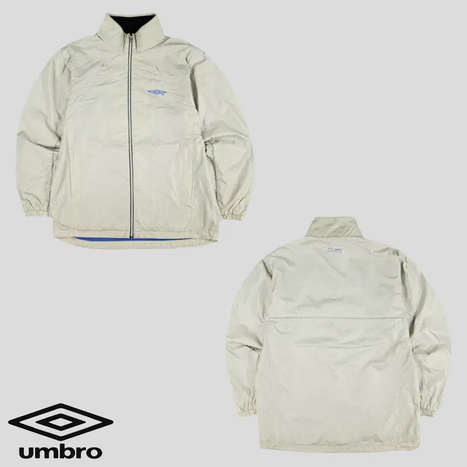 bloo, embroidered logo, reflective nylon ripstop windbreaker XL