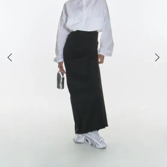 포츠포츠 jersey maxi skirt