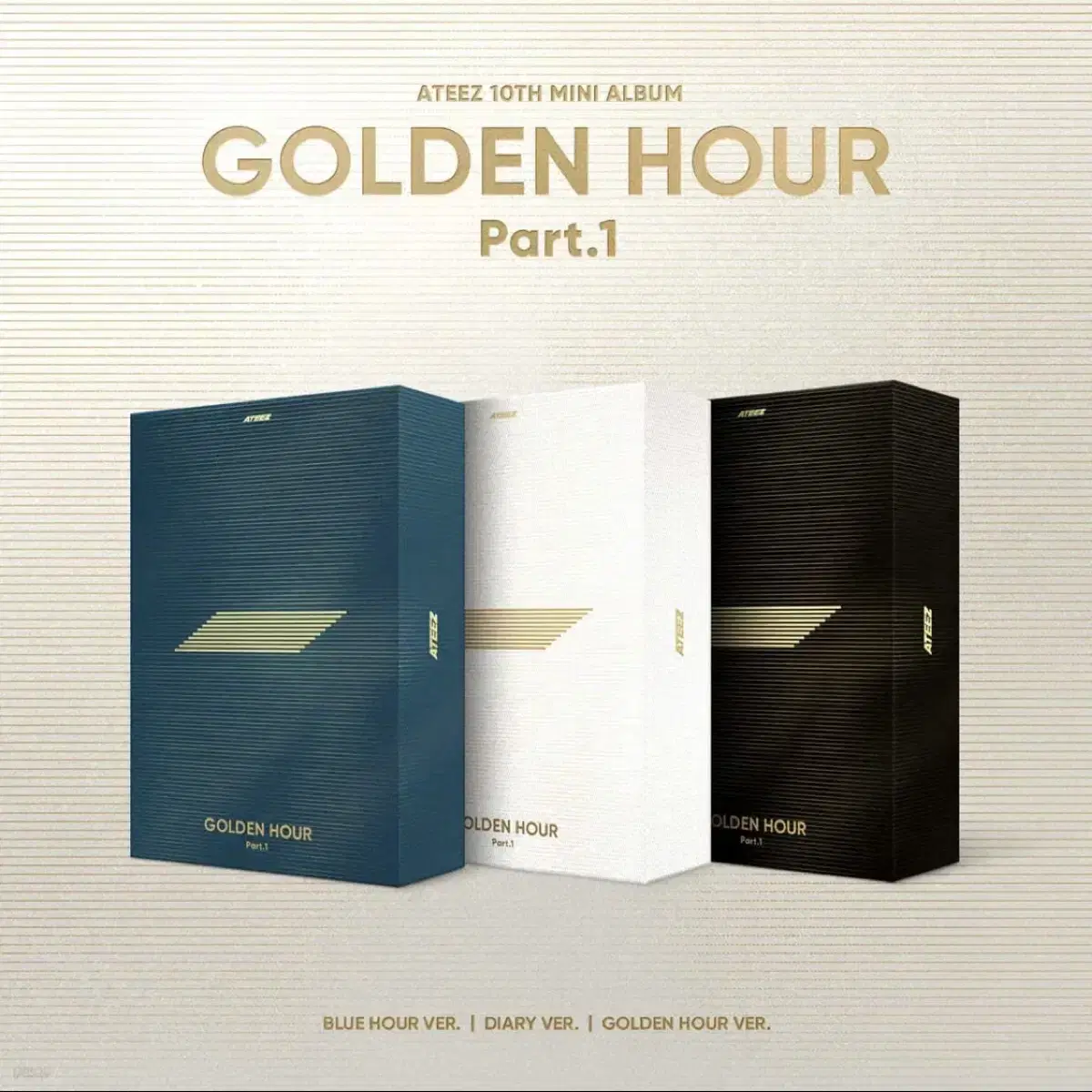 ATEZ Golden Hour sealed album 1 set