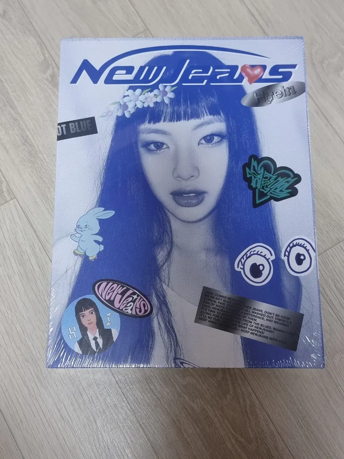 (Unsealed)New Jeans Bloo Book hyein album In-kind transfers.