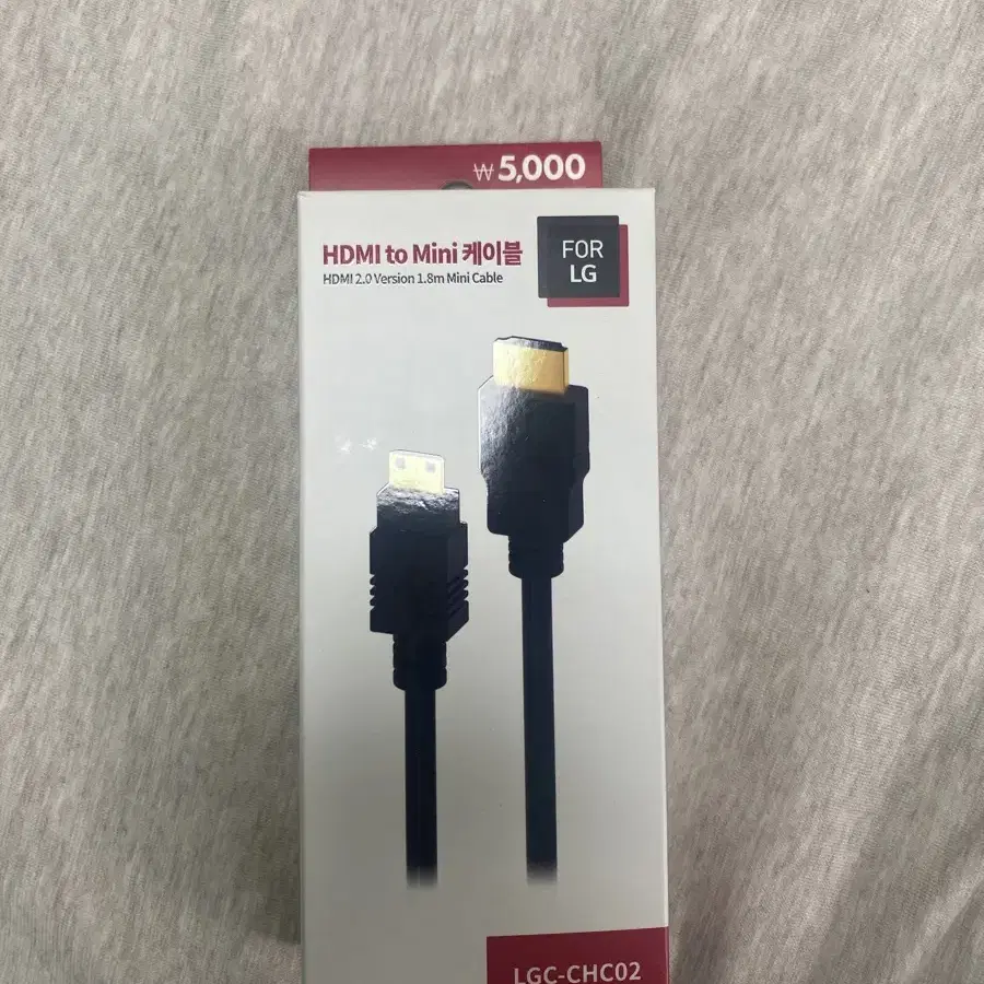 HDMI to Mini 케이블