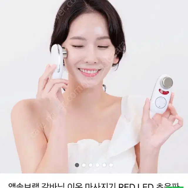 승무원 마사지기)앱솔브랩 갈바닉 이온 마사지기 RED LED 초음파