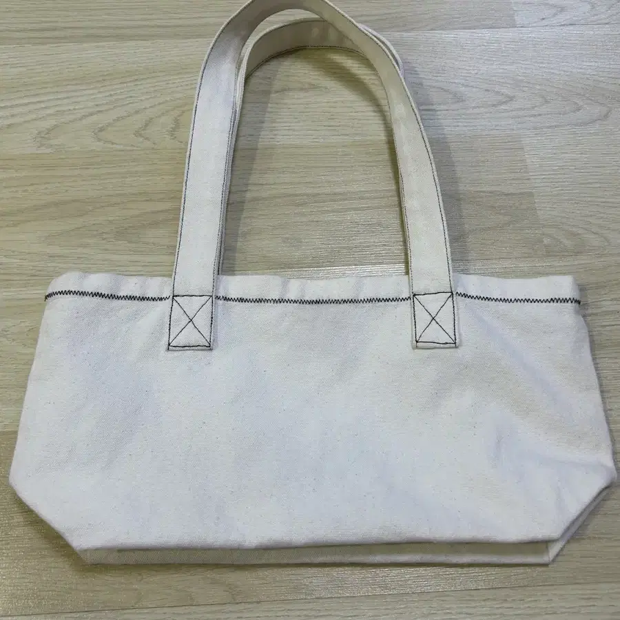 glowny canvas tote bag ivory 글로니 캔버스 토트백