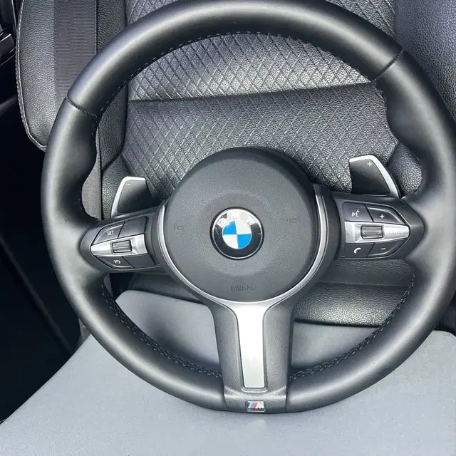 bmw m팩핸들 정품 순정 열선 패들