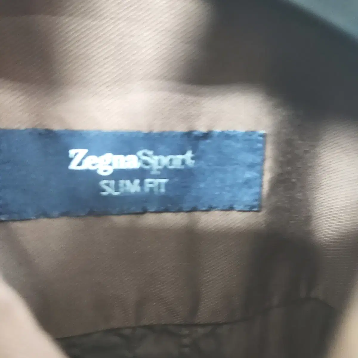 (S 95) 제냐 Zegna 남성 면 실크 긴팔 남방