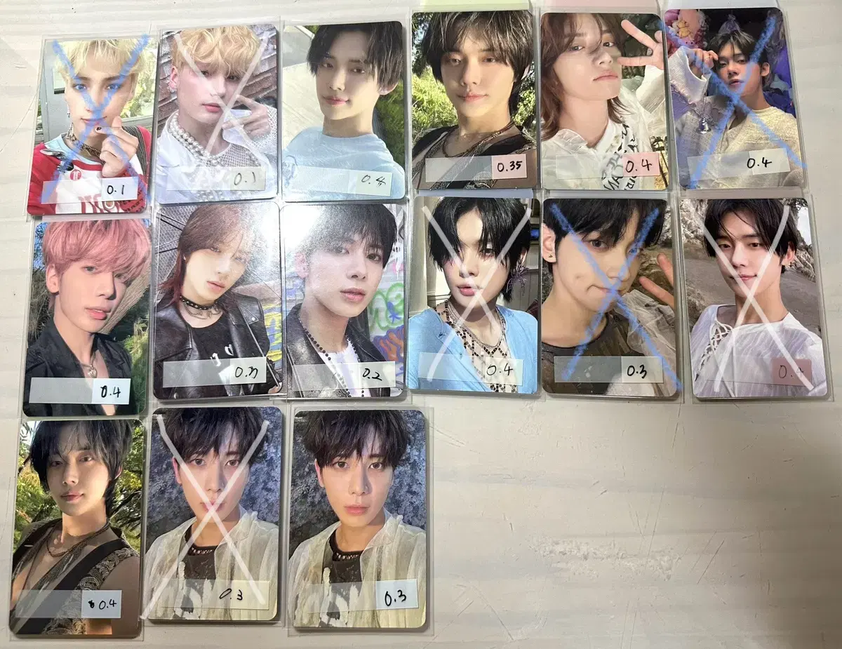 txt photocard sell Freefall Paoi Temptation