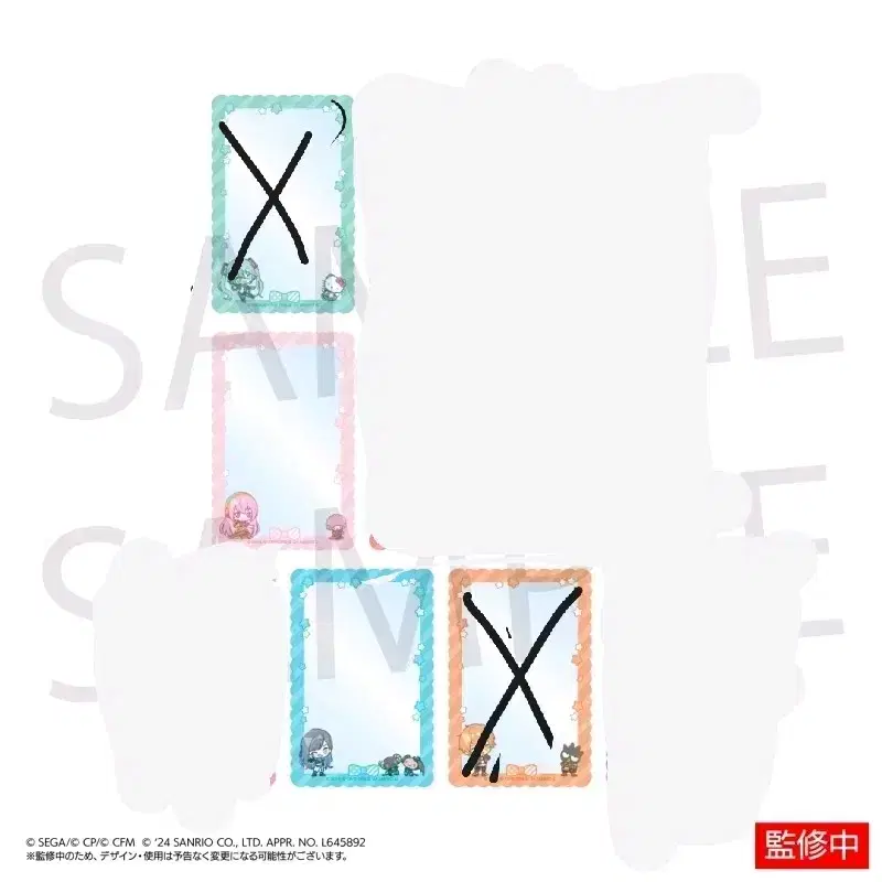 Project SEKAI Sanrio Collaboration Epic Card Case Miku Ruka Akito Ian