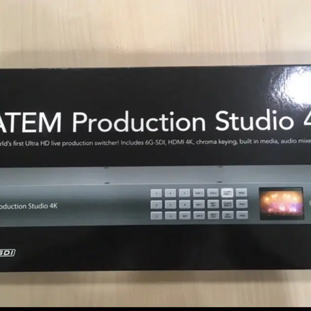 블랙매직 스위처(ATEM Production Studio 4k)