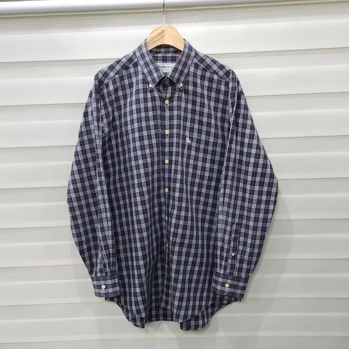 90s Burberry Vintage Check Shirt - L